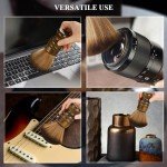 Vinyl Record Cleaning Brush with Beech Wood Handle