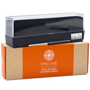 SPINCARE Anti-Static Velvet Vinyl Record Brush