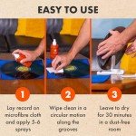 Vinyl Record Cleaning Set with Microfiber Cloth