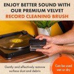 SPINCARE Anti-Static Velvet Vinyl Record Brush