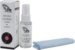 Vinyl Record Cleaning Kit & Antistatic Solution