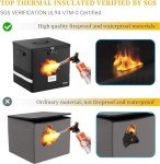 Vinyl Record Storage Box - Lockable & Waterproof