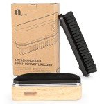 1 BY ONE Anti-Static Vinyl Record Cleaner Brush