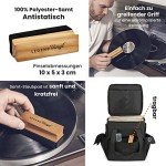 Vinyl Velvet Anti-Static Cleaning Brush with Handle