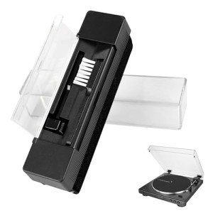 Vinyl Record Cleaning Brush with Velvet Pad