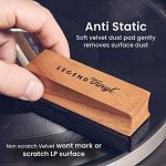 Vinyl Velvet Anti-Static Cleaning Brush with Handle