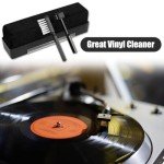 Vinyl Record Cleaning Brush with Velvet Pad