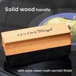 Vinyl Velvet Anti-Static Cleaning Brush with Handle