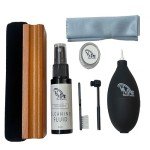 Vinyl Record Cleaning Kit - 7-Piece Set