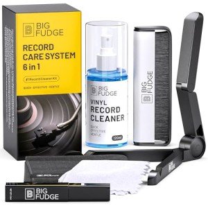 Vinyl Record Cleaning Kit: 6 Tools Included