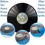 Vinyl Record Cleaning Kit with Microfiber Cloths