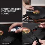 Vinyl Record Cleaning Kit: 6 Tools Included
