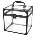 Acrylic Vinyl and Makeup Storage Organizer Box