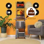Vinyl Record Storage Stand with 5 Tiers