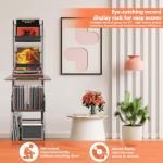 Vinyl Record Storage Stand with 5 Tiers