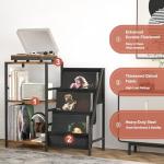 Bikoney Vinyl Record Player Stand with Storage