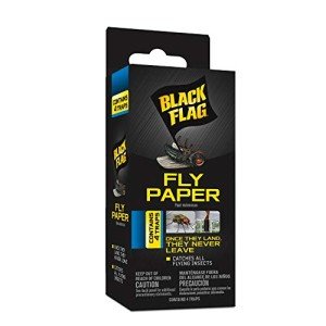 Black Flag Fly Paper Insect Trap 24-Pack