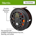 Martin 8-Foot Fly Fishing Kit with Tackle