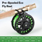 PLUSINNO 4-Piece Lightweight Fly Rod and Reel Combo