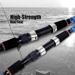 Fiblink 12' Carbon Travel Surf Spinning Rod