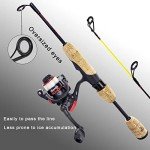 Aventik Ultralight Ice Fishing Rod and Reel Combo