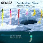 Aventik Ultralight Ice Fishing Rod and Reel Combo