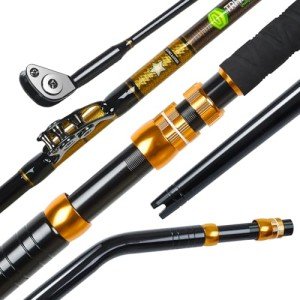 TRHUNTER Offshore Trolling Rod for Big Game Fishing