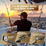 TRHUNTER Offshore Trolling Rod for Big Game Fishing