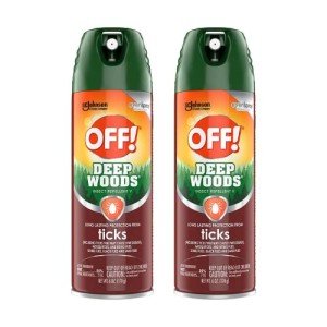 Off! Deep Woods Tick Repellent Spray, 2-Pack