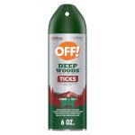 OFF! Deep Woods Tick & Bug Spray, 6 oz