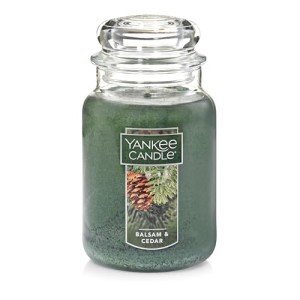 Yankee Candle Balsam & Cedar Large Jar, 22oz