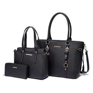 Montana West Women's Tote Purse and Wallet Set