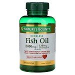 Nature's Bounty Fish Oil Softgels for Heart Health