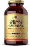 Solgar Omega-3 Fish Oil Softgels, 240 Count