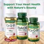 Nature's Bounty Fish Oil Softgels for Heart Health