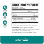 NatureWise Omega 3 Fish Oil Softgels - 60 Count