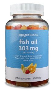 Amazon Basics Fish Oil Gummies – Assorted Flavors