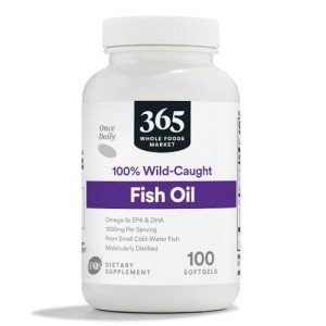 Whole Foods Oil Fish 1000 Mg Softgels, 100 Count