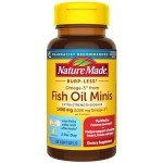 Nature Made Omega 3 Fish Oil Minis, 1400 mg