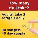 Nature Made Omega 3 Fish Oil Softgels, 90 Count