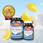 Carlson Elite Omega-3 Gems Softgels, 1600 mg