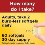 Nature Made Omega 3 Fish Oil Minis, 1400 mg