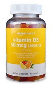 Amazon Basics Vitamin D3 Gummies - 160 Count