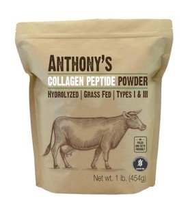 Anthony's Pure Collagen Peptide Powder, 1 lb