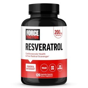 Force Factor Resveratrol Heart Health Support Capsules