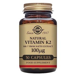Solgar Vitamin K2 MK7 Vegetable Capsules - 50 Count