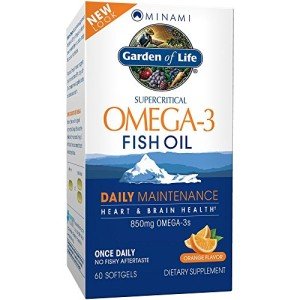 Garden of Life Omega 3 Fish Oil Softgels