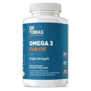 Dr. Tobias Omega 3 Fish Oil – 2000mg Softgels