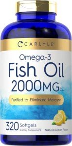 Carlyle Fish Oil 2000mg - 320 Softgels