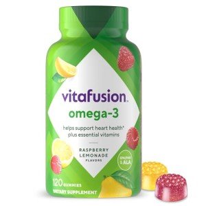 Vitafusion Omega-3 Gummy Vitamins, Berry Lemonade Flavor
